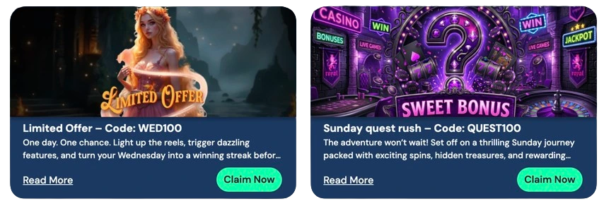 wager tales bonus